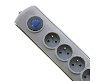 QOLTEC Quick Switch | 8 gniazd | 3m | szara 50168 - 462013 - zdjęcie 2